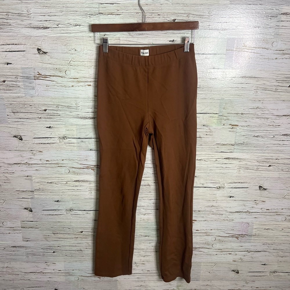 Aritzia sun-Deh  brown brown sweat pants size small